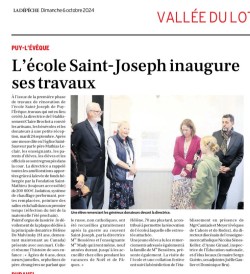 2024-2025 - Presse - Puy l'Evêque - Ecole St Joseph - 10-06